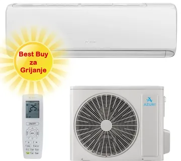 AZURI KLIMA UREĐAJ 7,10kW AZI-WM70VA- Naturalux Inverter, za prostor do 70m2, A++ energetska klasa, Wi-Fi, R-32 - Zagreb