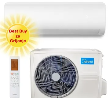 MIDEA KLIMA UREĐAJ 3,5kW MSAGBU-12HRFN8 / MOX230-12HFN8 - XTREME INVERTER Save Pro, za prostor do 35m2, A++ energetska klasa - Zagreb