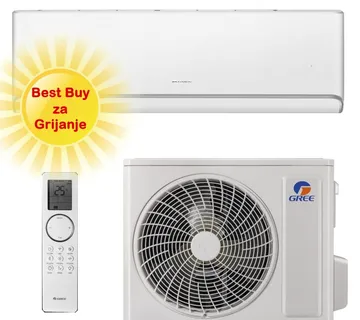 GREE KLIMA UREĐAJ 3,5kW GWH12AVCXD- Airy, za prostor do 35m2, R32, A+++ energetska klasa - Zagreb