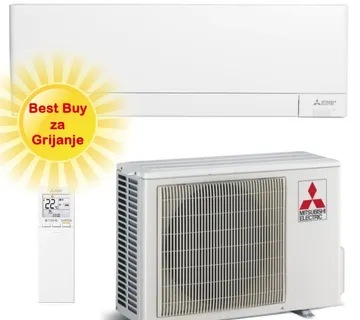 MITSUBISHI KLIMA UREĐAJ MSZ-AY42VGKP/MUZ-AY42VG - 3,5 kW, Super inverter plus, za prostor do 35m2, A+++ energetska klasa, R-32 - Zagreb