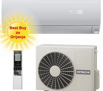 HITACHI KLIMA UREĐAJ 2,5 kW - RAK-25PSES/RAC-25WSE - LORAI AIR PUR, za prostor do 25m2, A+++ energetska klasa, R-32 - Zagreb