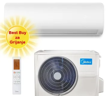 MIDEA KLIMA UREĐAJ MSAGCU-18HRFNX / MOX301-18HFN8 - XTREME INVERTER, za prostor do 50m2, A++ energetska klasa - Zagreb