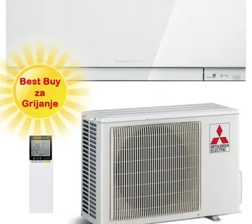 MITSUBISHI KLIMA UREĐAJ MSZ-EF25VGKW/MUZ-EF25VG - 2,5 kW, Kirigamine zen, za prostor do 25m2, A+++ energetska klasa - Zagreb