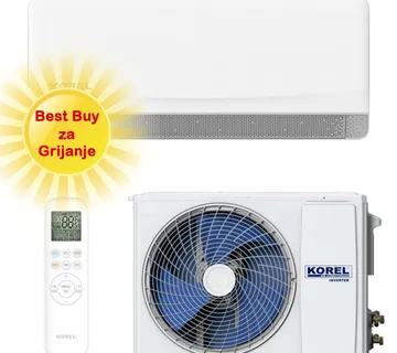 KOREL KLIMA UREĐAJ 5,4kW KSAME-18DCEG- MAGIC BREEZE, za prostor do 55m2, A+++ energetska klasa, Wi-Fi, R32 - Zagreb