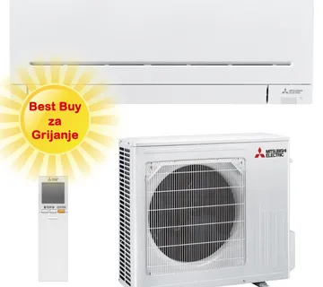MITSUBISHI KLIMA UREĐAJ MSZ-AP60VGK/MUZ-AP60VG - 6,1 kW, Super inverter +, za prostor do 60m2, A++ energetska klasa, R-32 - Zagreb