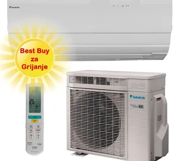 DAIKIN KLIMA UREĐAJ 3,5 kW FTXZ35N/RXZ35N - Ururu sarara, za prostor do 40m2, A+++ energetska klasa, R-32 - Zagreb