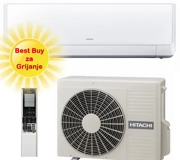 HITACHI KLIMA UREĐAJ 2,5 kW - RAK-25RXE/RAC-25WXE -TAKAI, za prostor do 25m2, A+++ energetska klasa, R-32 - Zagreb