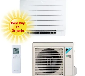 DAIKIN KLIMA UREĐAJ 3,4 kW - FVXM35B/RXM35A - Podna/parapetna, za prostor do 35m2, A++ energetska klasa, R-32 - Zagreb