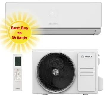 BOSCH KLIMA UREĐAJ 2,6kW CL4000-Set 26 WE, za prostor do 25m2, A++ energetska klasa, R32 - Zagreb