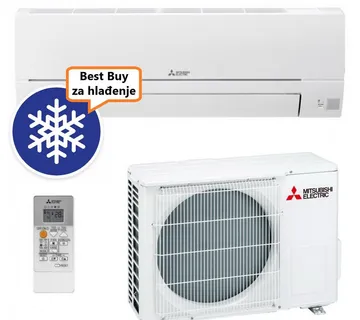 MITSUBISHI KLIMA UREĐAJ MSZ-HR42VFK/MUZ-HR42VF - 4,2 kW, MSZ-HR, za prostor do 40m2, A++ energetska klasa, R-32 - Zagreb