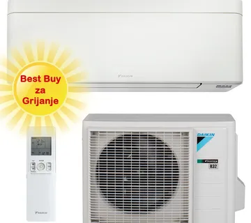 DAIKIN KLIMA UREĐAJ 5,8kW FTXA50CW/RXA50B - Stylish, za prostor do 50m2, A++, R-32 - Zagreb
