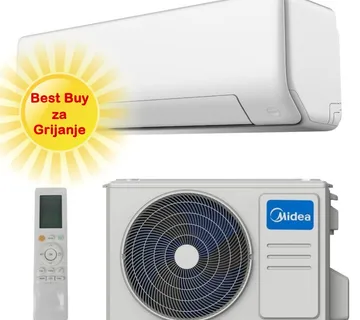 MIDEA KLIMA UREĐAJ 7kW MSEPDU-24HRN8-QRD0GW/MOX430-24HFN8-QRD0GW All Easy Pro, za prostor do 70m2, A+++ energetska klasa - Zagreb