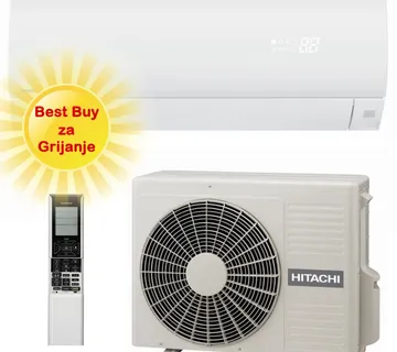 HITACHI KLIMA UREĐAJ 2,5 kW - RAK-25PSEW/RAC-25WSE - LORAI AIR PUR, za prostor do 25m2, A+++ energetska klasa, R-32 - Zagreb