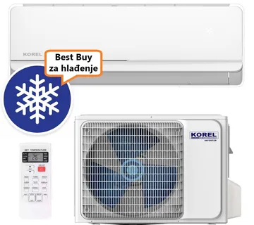 KOREL KLIMA UREĐAJ 5,1kW KSAFW-18DCE - FORWARD, za prostor do 50m2, A++ energetska klasa, Wi-Fi, R32 - Zagreb
