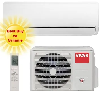 Vivax klima uređaj 3,52kW ACP-12CH35AEHI - H+ design, bijela, za prostor do 35m2, A+++ energetska klasa - Zagreb