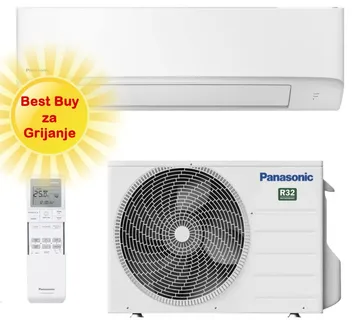 PANASONIC KLIMA UREĐAJ 3,5kW KIT-TZ35CKE - Kompaktni inverter, za prostor do 35m2, A++ energetska klasa, R-32 - Zagreb