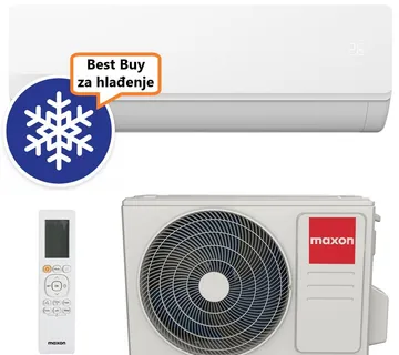 MAXON KLIMA UREĐAJ 2,6kW MX-09HC014i- Fresh Plus, za prostor do 25m2, A++ energetska klasa - Zagreb