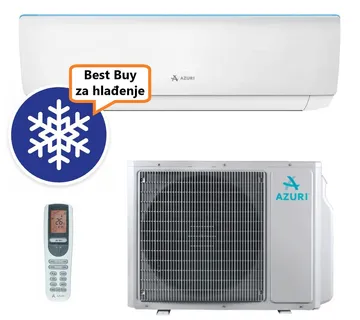 AZURI KLIMA UREĐAJ 6,16kW AZI-WE70VE - Nora Inverter, za prostor do 60m2, A++ energetska klasa, Wi-Fi, R-32 - Zagreb