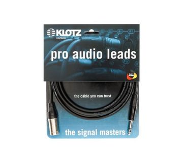 KLOTZ M1MS1K1000 10M XLR M - 6,3 STEREO JACK KABEL - cover