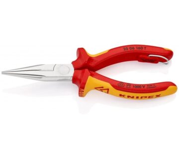 Knipex kliješta poluokrugla špic 160mm 1000V 25 06 160 - cover
