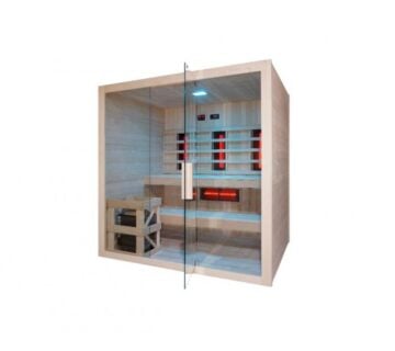 Kombinirana sauna Finska + Infra Full spectrum 200 x 150 x 200 - cover