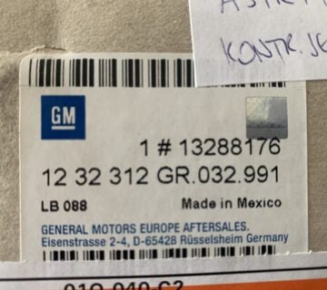 Kontrolna jed.zračnog jastuka NOVO OPEL OE 13288176 - cover