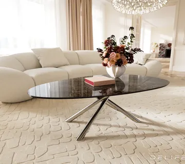 Klub stolić Edge 140x75cm, Materijal: Keramika Laminam Emperador - cover