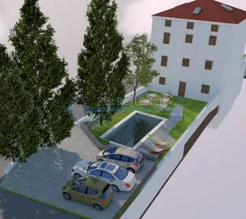 PUNAT - NEKRETNINA ZA PRENAMJENU U HOTEL, SA GRAĐEVINSKOM DOZVOLOM - cover