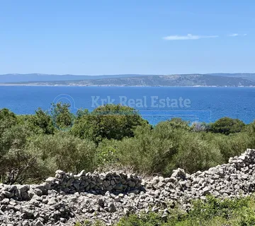 Punat - Građevinsko Zemljište S Pogledom Na More