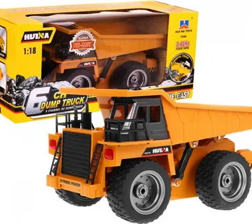 Toy car R/C 2.4 G Metal dump truck Cab 1:18 - cover