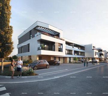 Prodaja stanova s parkirnim mjestom u novom stambenom kompleksu, Štinj - cover