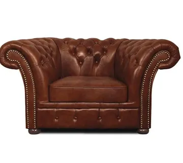 Chesterfield Fotelja Winfield Basic Leather | 1-sjedište - cover