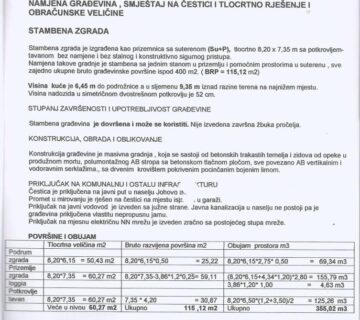 Kuća: Johovo, 70.00 m2 + dvorišni objekt 100 m2 (prodaja) - cover