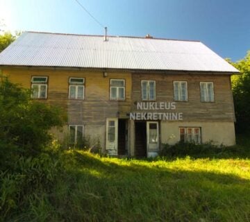 Ravna Gora, kuća, dvojni objekt za renovaciju na uzvisini (prodaja) - cover