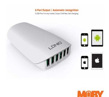 Kučni punjač Ldnio A6573 6USB 5.4A - cover