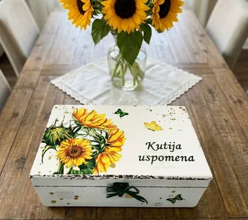 Ručno izrađena kutija uspomena - Virje