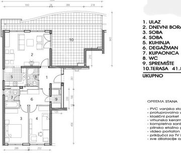 ZAGREB / SESVETE / SESVETSKI KRALJEVEC / TROSOBAN STAN 2190 €/m2 - cover