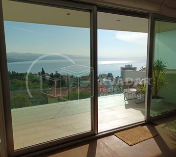 OPATIJA,PREKRASAN 4-SOBAN STAN(129,23 m2), 2GPM, SA PANORAMSKIM POGLEDOM - cover