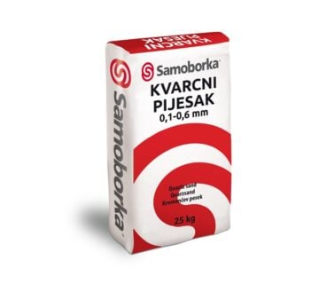 SAMOBORKA KVARCNI PIJESAK 25 kg - cover