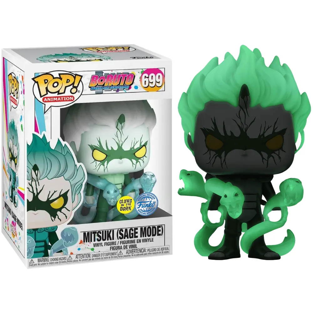 Funko POP Boruto Mitsuki (Sage Mode) Special Ed. (Glows in the Dark) - cover