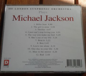 London Synphonic Orchestra Plays Michael Jackson  - cover
