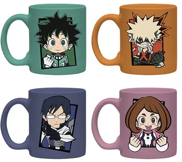 My Hero Academia 4 espresso šalice set 110ml - cover