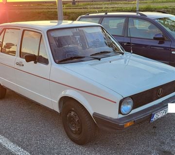 Golf I, dizel, 1.6, 40 kW, TAS, 236.000 km, 2. vlasnik, oldtimer - cover