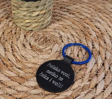 Privjesak “KRUG” (crni) - cover