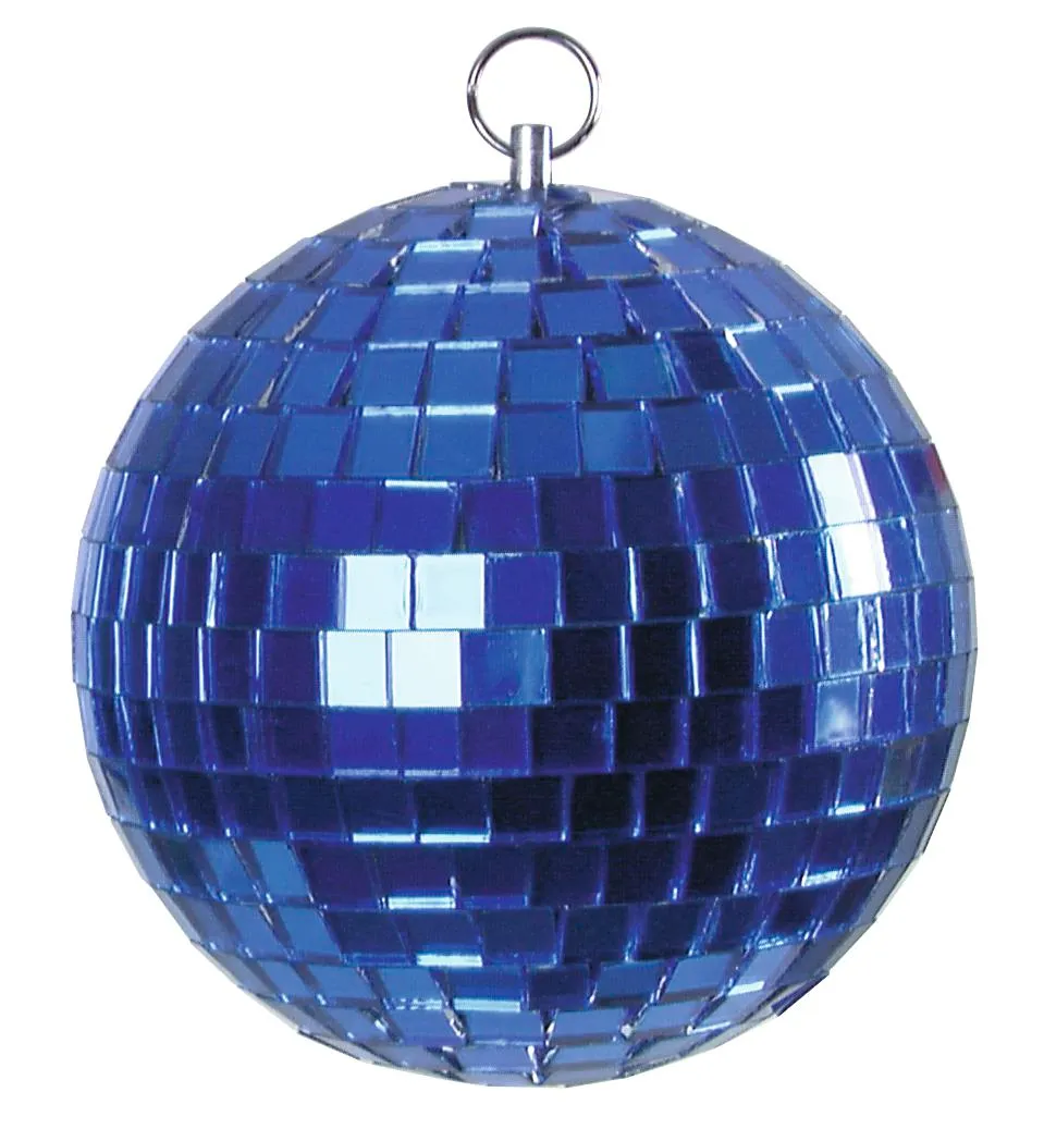 EUROLITE Mirror ball 10cm blue - cover