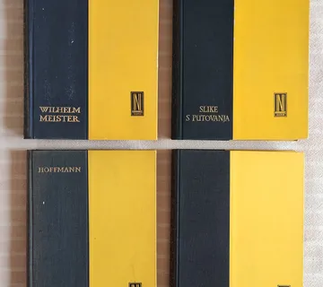 WILHELM MEISTER SLIKE S PUTOVANJA ĐAVOLJI ELIKSIRI NJEMAČKI PRIPOVJEDA - cover