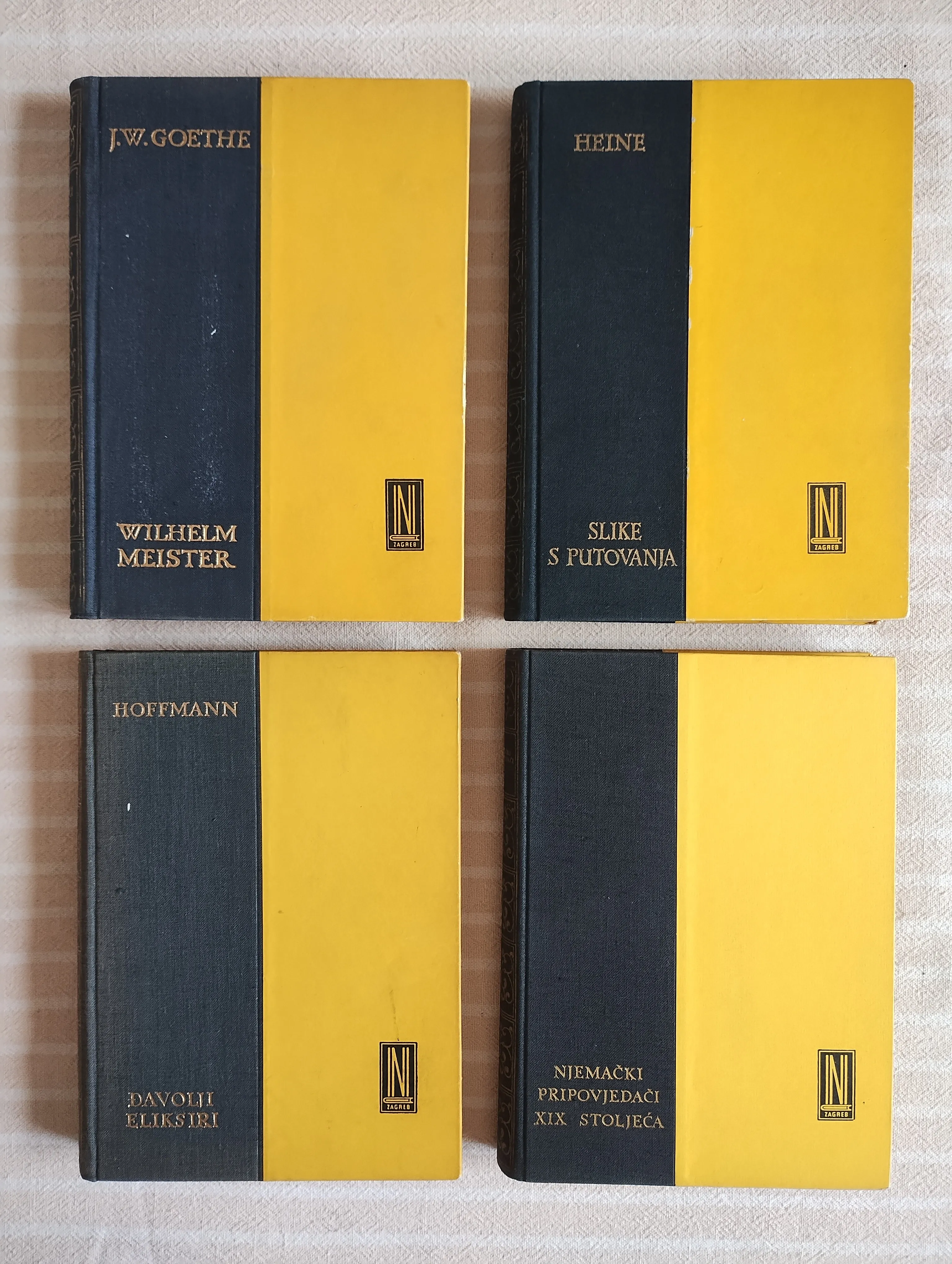 WILHELM MEISTER SLIKE S PUTOVANJA ĐAVOLJI ELIKSIRI NJEMAČKI PRIPOVJEDA - cover