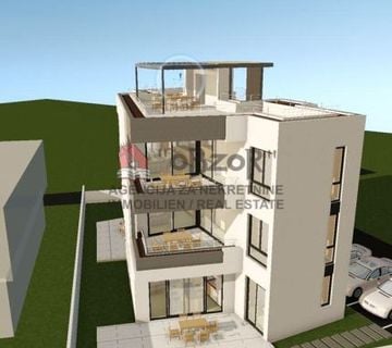 Petrčane-PUNTA RADMAN, trosoban apartaman(105m2) + krovna terasa(87m2) - cover