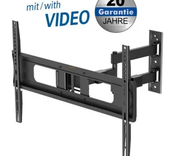 Transmedia Swivel TV wall mount, 32"-75" up to 50kg - cover