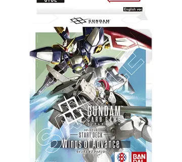 Gundam Card Game Starter Deck Wings of Advance ST02 - cover